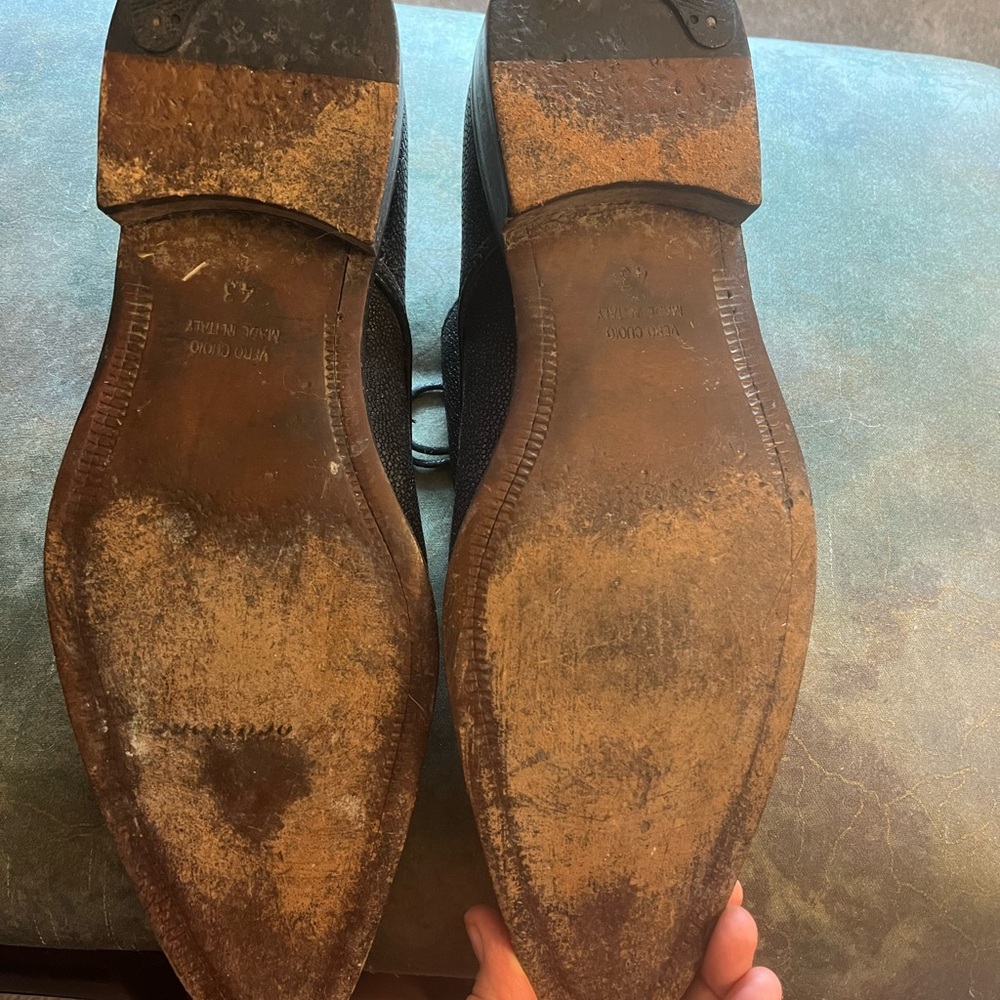 Men's Italian-Made Stingray Shoes